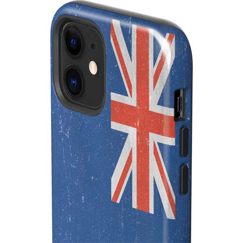 New Zealand Flag Distressed iPhone 12 Mini Impact Case